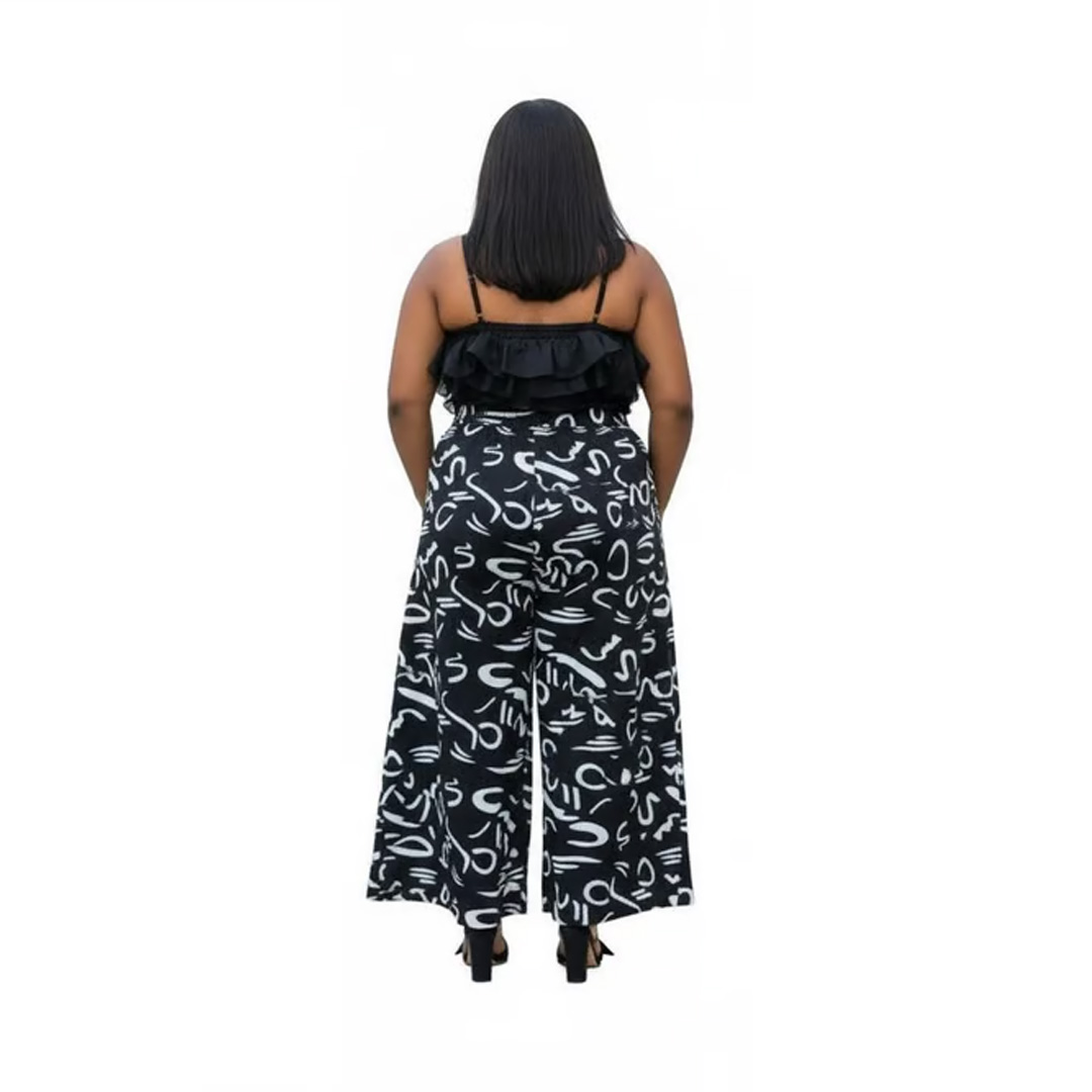 Women's High-Waisted Wide Leg Palazzo Pants