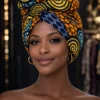 86 Authentic Ankara Print Cotton Headwrap