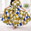 WhatsApp Image 2026-02-10 at 10.44.44 AM Blue and Yellow Geometric African Print Maxi Dress – Ankara A-Line Gown with Waist Tie