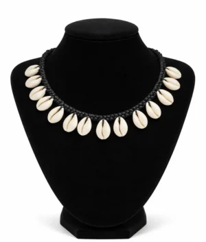Natural Cowrie Shell Choker Necklace