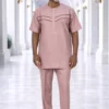 Men’s Dusty Mauve Kaftan Set Men’s Dusty Mauve Kaftan Set