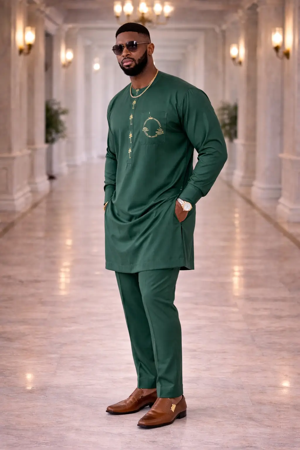 Emerald Green Senator Suit