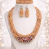 91 Multicolor Crystal Beaded Jewelry Set